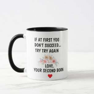 Wenn Sie nicht erfolgreich sind versuchen Sie es e Tasse