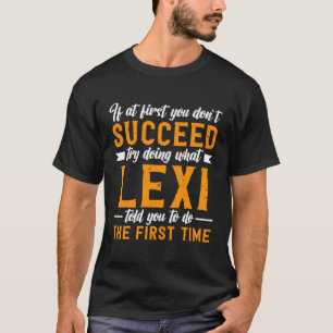 Wenn Sie nicht erfolgreich sind, versuchen Sie, wa T-Shirt