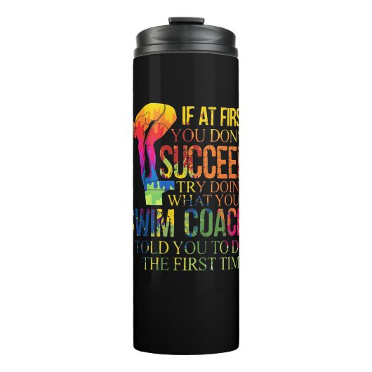 Wenn Sie nicht erfolgreich sind, versuchen Sie zun Thermosbecher (Vorderseite)