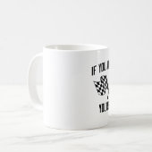 Wenn Sie nicht erste sind, sind Sie dauern! Kaffeetasse (Vorderseite Links)
