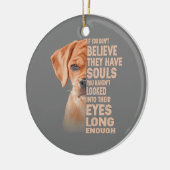 Wenn Sie nicht glauben, sie haben Soule Puggle Lie Keramik Ornament (Links)