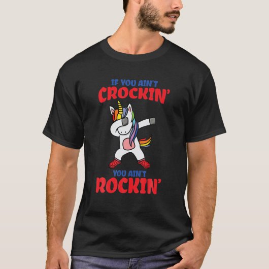 Wenn Sie nicht kreuzen, sind Sie kein Rockin' - Da T-Shirt (Vorderseite)