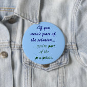 Wenn Sie nicht Teil der Lösung sind Button (Beispiel)