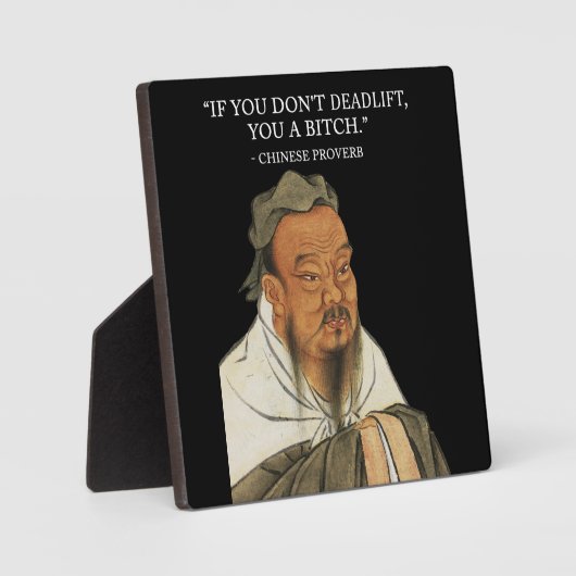 Wenn Sie nicht töten - Funny Workout Fotoplatte (Vorderseite)