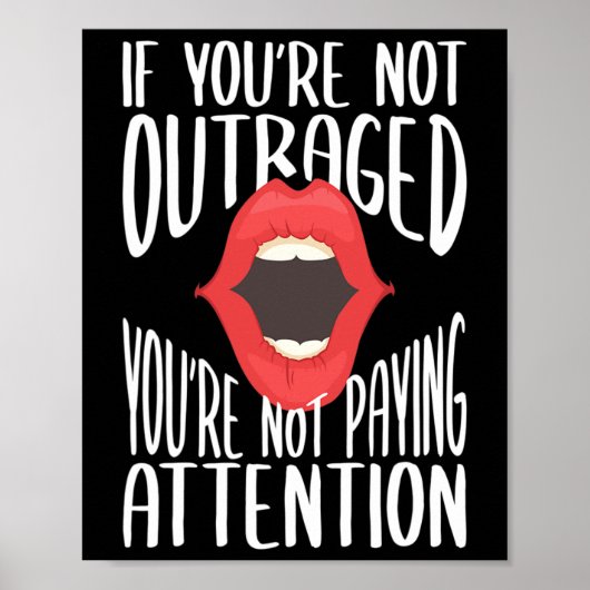 Wenn Sie nicht wütend sind, achten Sie nicht Poster (Vorne)