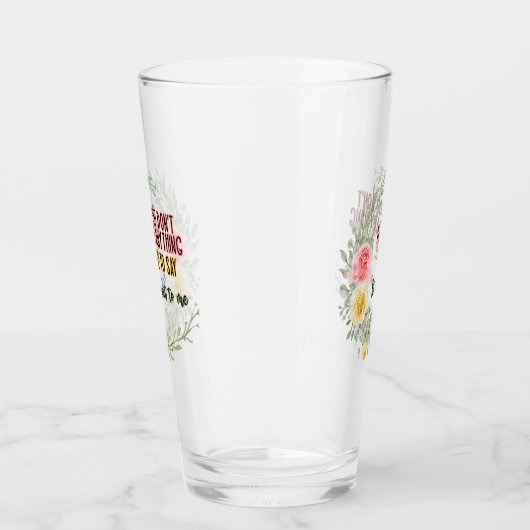 Wenn Sie nichts Schönes haben, sich neben Glas (Links)