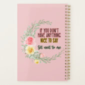 Wenn Sie nichts Schönes haben, sich neben Planer (Rückseite)