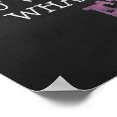 Wenn Sie nie springen - Zitat zur Inspirationsquel Poster (Ecke)