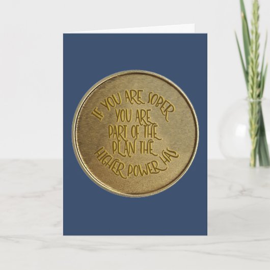 Wenn Sie nüchtern sind, passiert am CUSTOM-DATUM e Karte (Vorderseite)