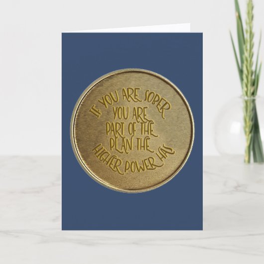 Wenn Sie nüchtern sind, passiert am CUSTOM-DATUM e Karte (Vorderseite)