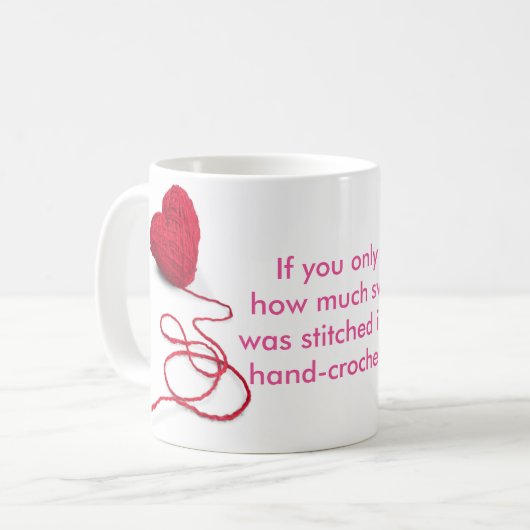 Wenn Sie nur wussten, wie viel schwörend herein Kaffeetasse (Vorderseite Links)