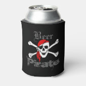 Wenn Sie Pillage Me Beer Funny Beer Pirate Dosenkühler (Kanne Rückseite)