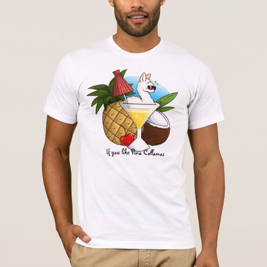 Wenn Sie Pina Collamas mögen T-Shirt (Vorderseite)