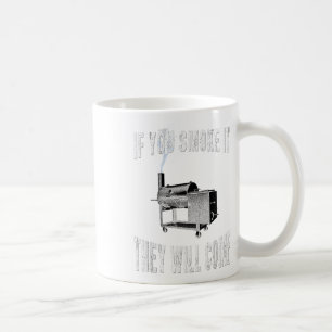Wenn Sie rauchen, kommen sie Grillen Grillen _1 Kaffeetasse