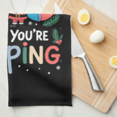 Wenn Sie schlafen Funny ICU Nurse Weihnachten Geschirrtuch (Viertel Falte)