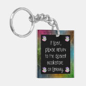 Wenn Sie Schlüsselanhänger verloren haben, geben S (Vorderseite links)