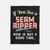 Wenn Sie sehen, ist ein Sieb jetzt nicht gut Fleecedecke (Vorderseite)