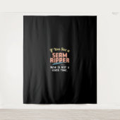 Wenn Sie sehen, ist ein Sieb jetzt nicht gut Wandteppich (Vorderseite)