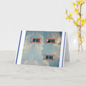 Wenn Sie sich allein fühlen & Blau Karte (Gelbe Blume)