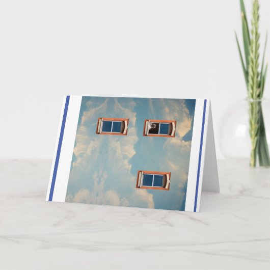 Wenn Sie sich allein fühlen & Blau Karte (Vorderseite)