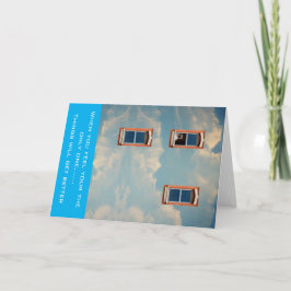 Wenn Sie sich allein fühlen Karte