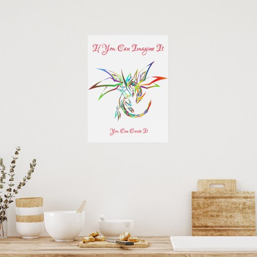 Wenn Sie sich das Wall Art Poster vorstellen könne (Küche)