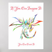 Wenn Sie sich das Wall Art Poster vorstellen könne (Vorne)