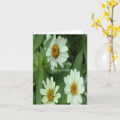 Wenn Sie sich erholen Karte (Gelbe Blume)