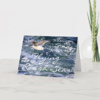 Wenn Sie sich finden, über raue Meere zu fliegen Karte