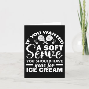 Wenn Sie Soft Serve Play Dminton Racquets Gewollt Karte