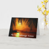 "WENN SIE STIMMEN AUSTAUSCHEN" KARTE (Gelbe Blume)