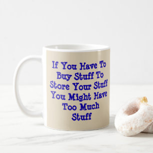 Wenn Sie Stoff zum Aufbewahren kaufen müssen Kaffeetasse
