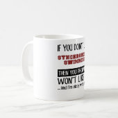 Wenn Sie synchronisierte Schwimmen nicht cool Kaffeetasse (Vorderseite Links)