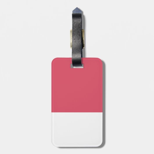 Wenn Sie träumen Gepäckanhänger (Rückseite vertikal)