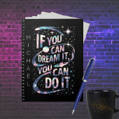 Wenn Sie träumen können, es personalisierten Noteb Notizblock