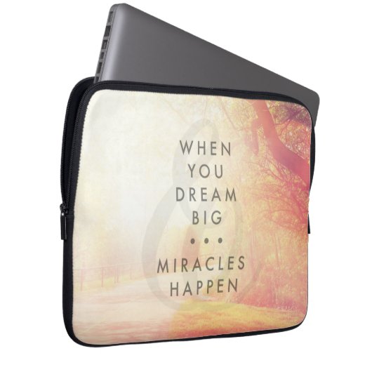 Wenn Sie träumen Laptopschutzhülle (Vorne Rechts)