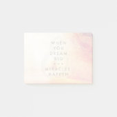 Wenn Sie träumen Post-it Klebezettel (Vorderseite)
