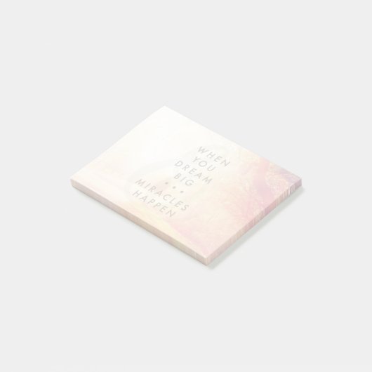 Wenn Sie träumen Post-it Klebezettel (angewinkelt)