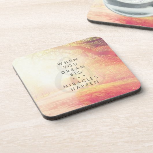 Wenn Sie träumen Untersetzer (Linke Seite)