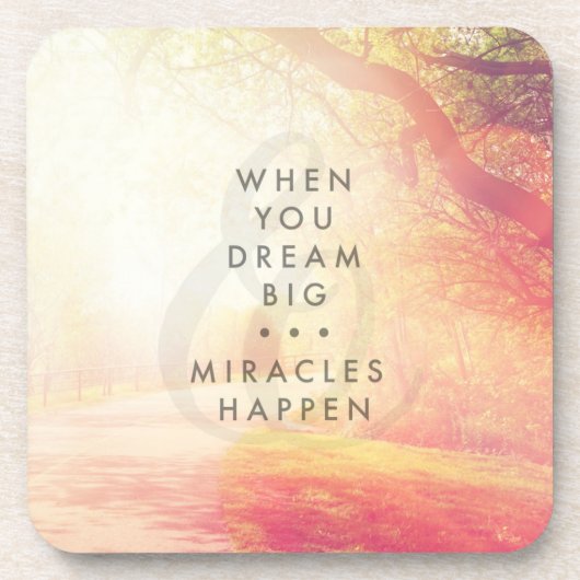 Wenn Sie träumen Untersetzer (Vorderseite)