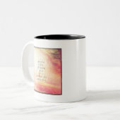 Wenn Sie träumen Zweifarbige Tasse (Vorderseite Links)