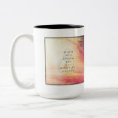 Wenn Sie träumen Zweifarbige Tasse (Links)