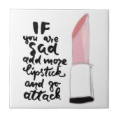 Wenn Sie traurig sind, addieren Sie mehr Fliese (Vorderseite)