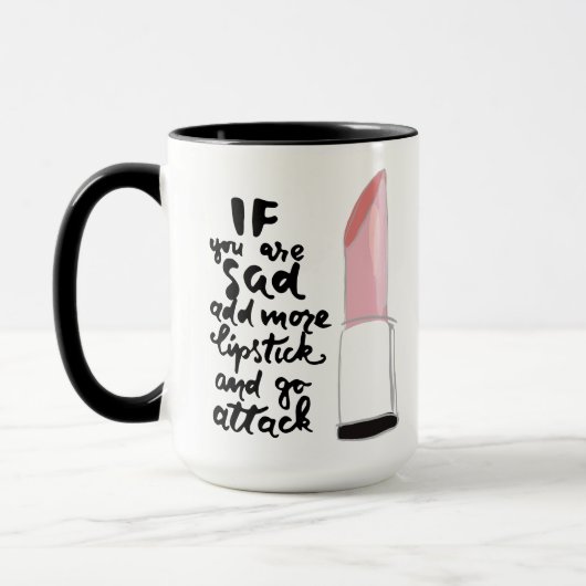 Wenn Sie traurig sind, addieren Sie mehr Tasse (Links)