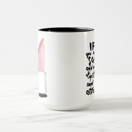 Wenn Sie traurig sind, addieren Sie mehr Tasse (Zentrum)