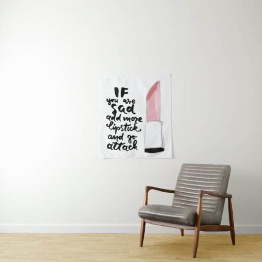 Wenn Sie traurig sind, addieren Sie mehr Wandteppich (Beispiel)