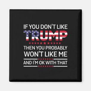 Wenn Sie Trump nicht mögen, dann mögen Sie wahrsch Magnet