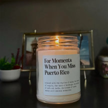 Wenn Sie verpassen Puerto Rico Candle Label