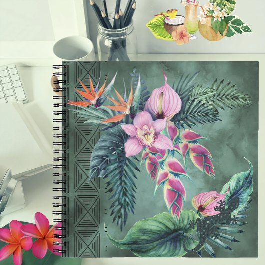 Wenn Sie von einem Hawaii-Notebook träumen Notizblock
