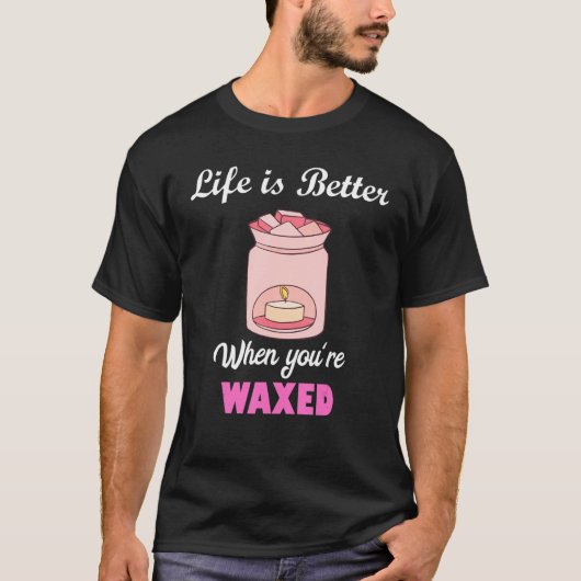 Wenn Sie wach sind Esthetiker Waxing Skincare T-Shirt (Vorderseite)